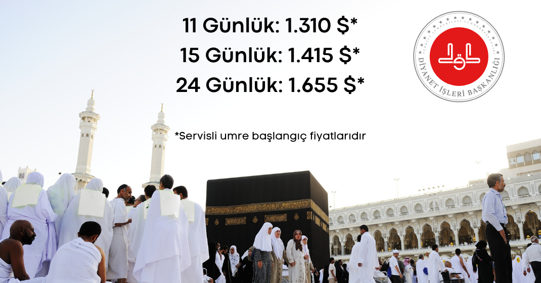 diyanet umre fiyatlari